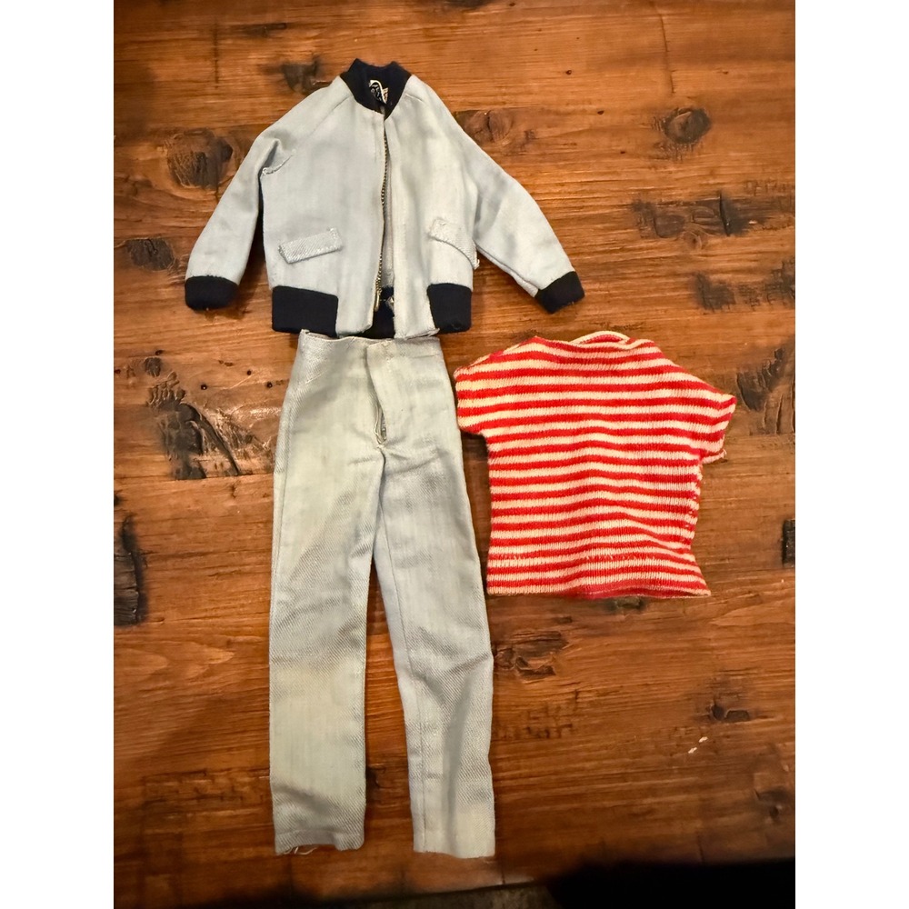 Vintage Barbie Ken #789 The Yachtsman Doll Outfit Jacket Pants Shirt 1962